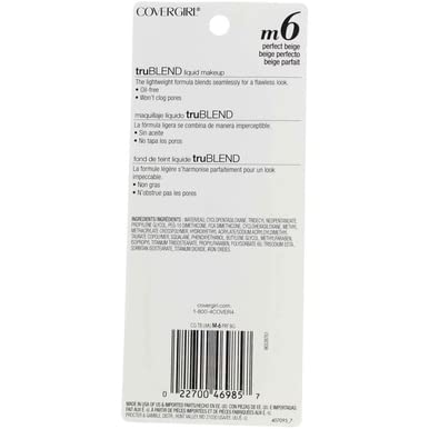 Covergirl Trublend Liquid Makeup, Perfect Beige, 5 Ounce