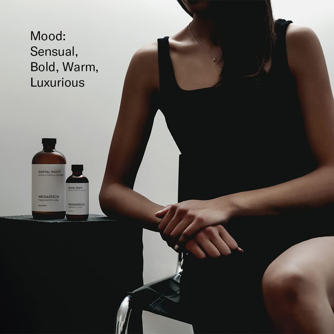 AromaTech Santal Night for Aroma Oil Scent Diffusers - 10 Milliliter