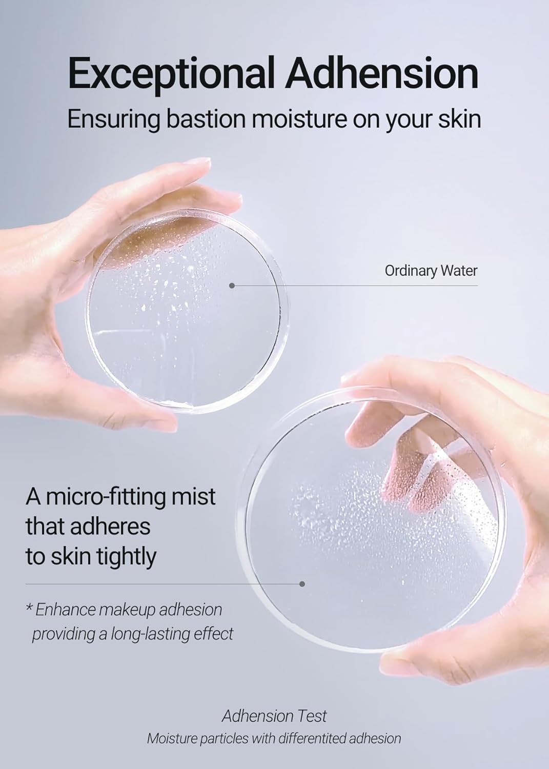 JUNG SAEM MOOL Essential Mool Micro Fitting Face Mist 1.86 Fl Oz, Ultra-Fine Hydrating Makeup Setting Spray with Thermal Spring Water, Long-Lasting Fixing Power Dewy Glow Primer, Korean Face Mist