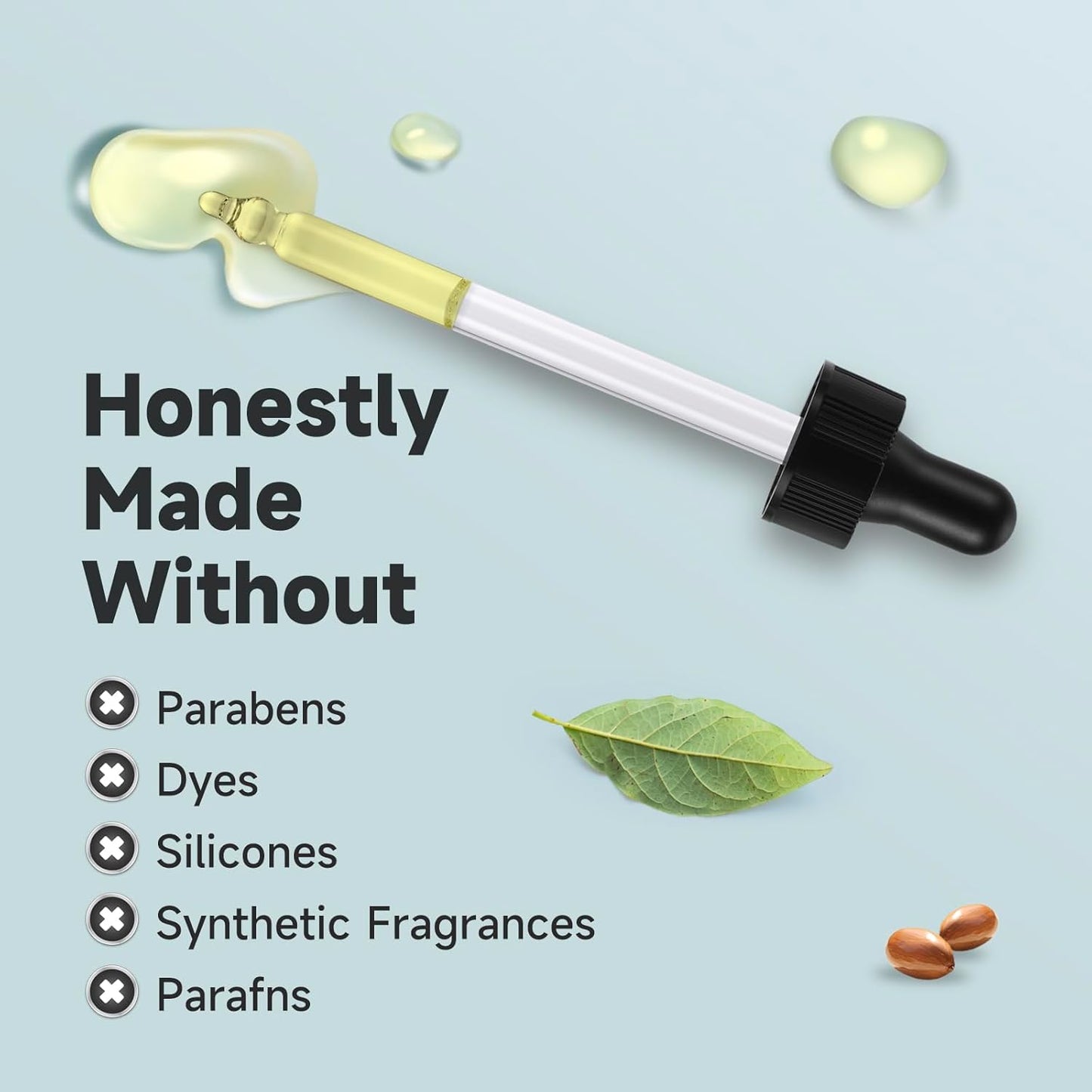 Beard Growth Oil - 2X Concentration Biotin for Men (2 oz) - Natural With Argan, Jojoba and Vitamin, Growth Softener, Moisturizer (Vanilla)