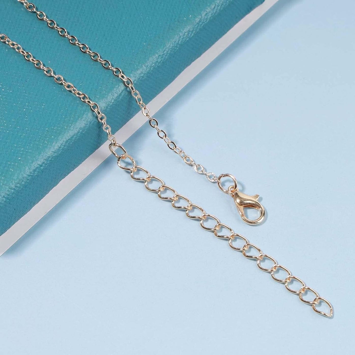 Boho Crystal Drop Necklace Gold Crystal Tassel Y Necklace Chain Vintage Long Drop Chain Necklace Minimalist Necklace Chain Jewelry for Women and Girls Gifts