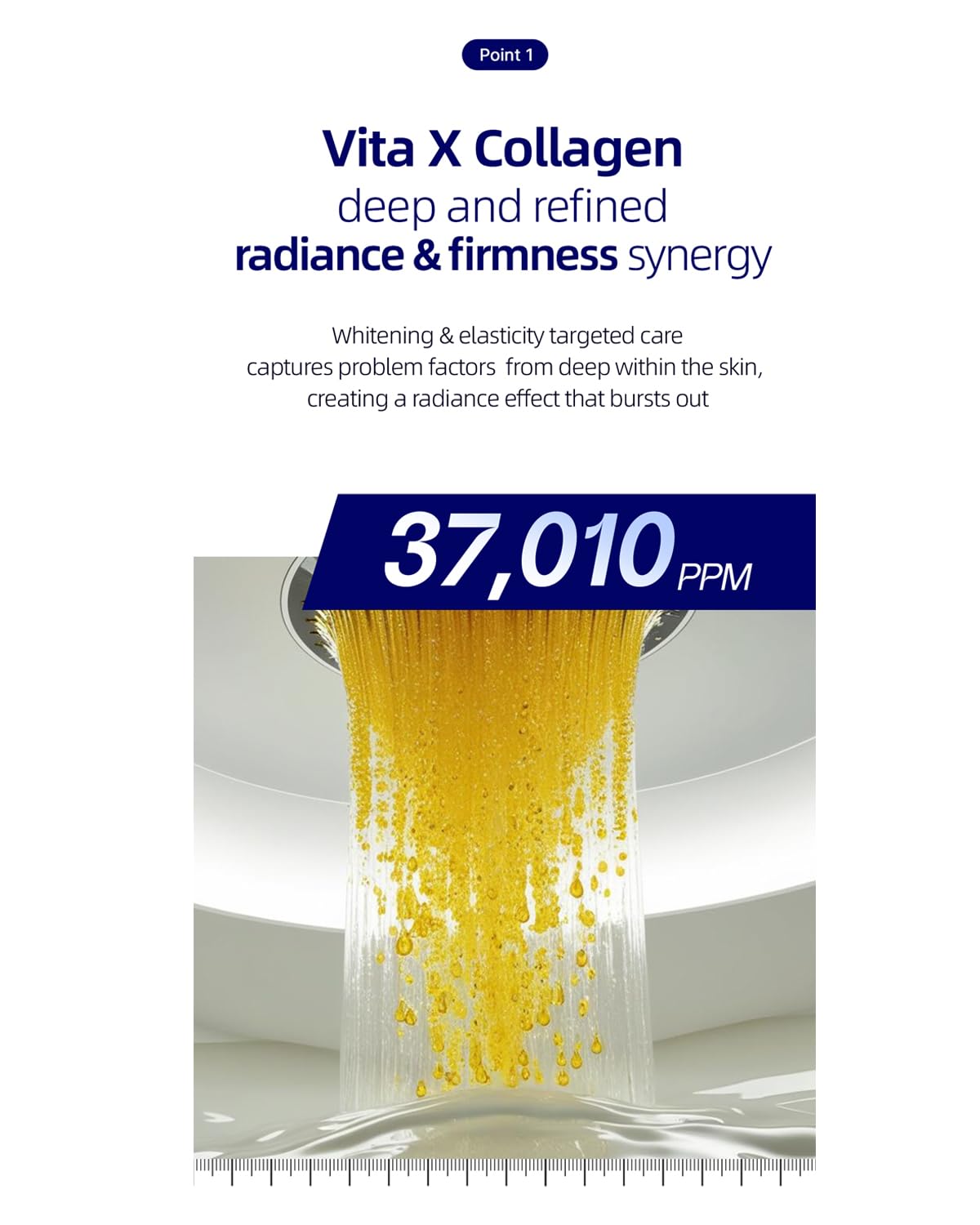 Vita Gel Hydro Facial Mask 5PCS - Brightening Glow & Even Skin Tone, Korean Spa-Strength Gel Mask with Vitamin C+E, Hydrating for Dullness/Dark Spots,Liposome Encapsulated