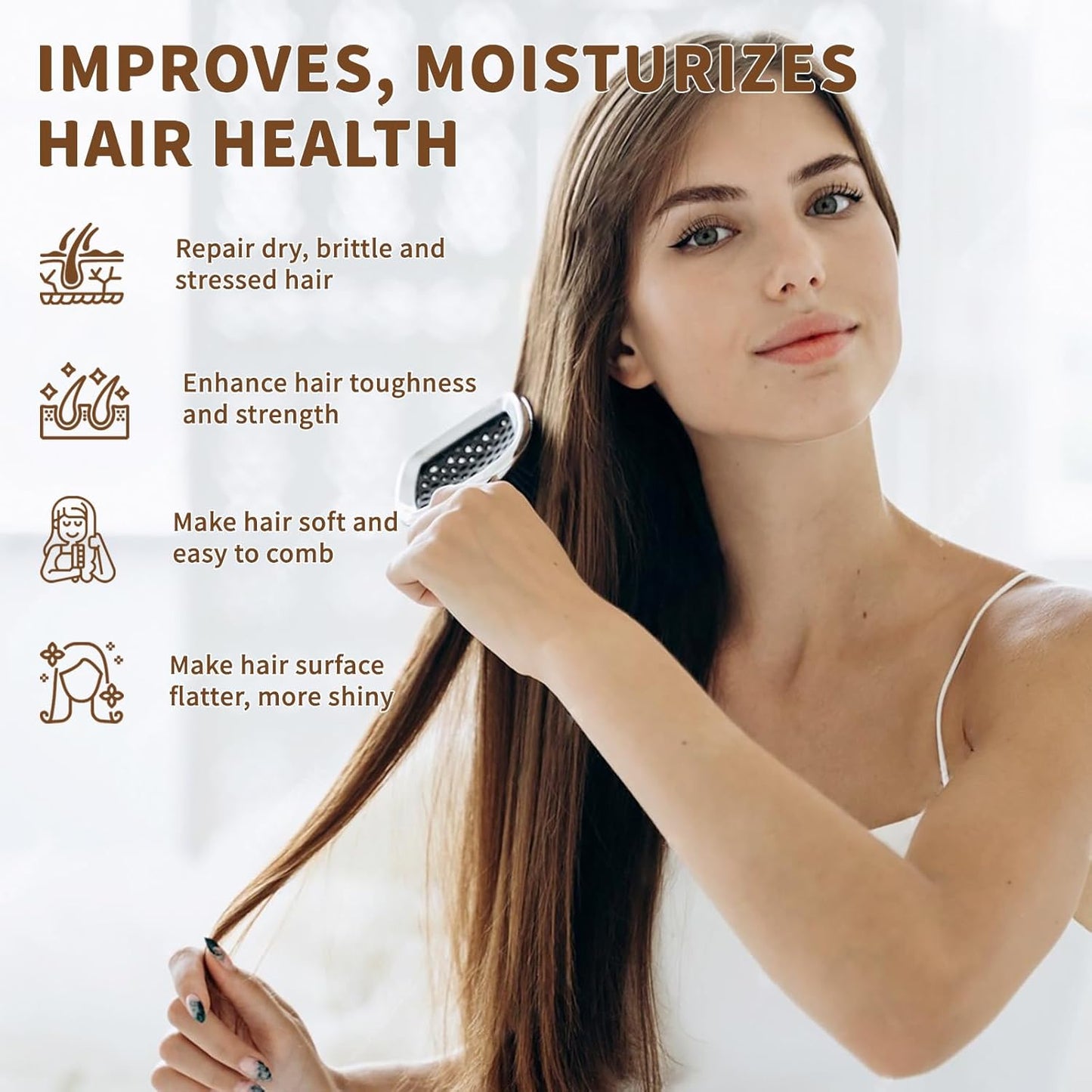 100% Natural & Pure Vegetable Glycerine, 16 fl. oz. Vegetable Glycerin Liquid Body Oil for Skin, Face, Hair Care, Massage Oil for Moisturizing and Hair Benefits, Carrier Oil for Essential Oils