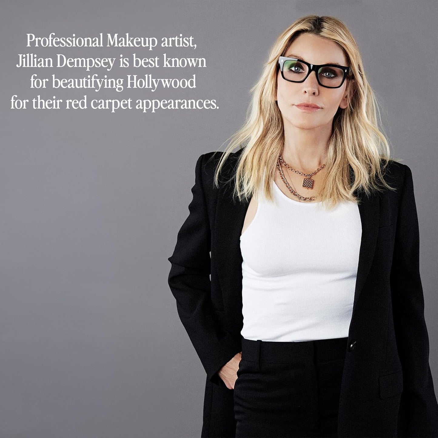 Jillian Dempsey Khol Eyeliner: Clean, Waterproof Eyeliner Pencil with Built-In Smudger for Effortless Blending – Rich Pigment, Cruelty-Free, Jet Black