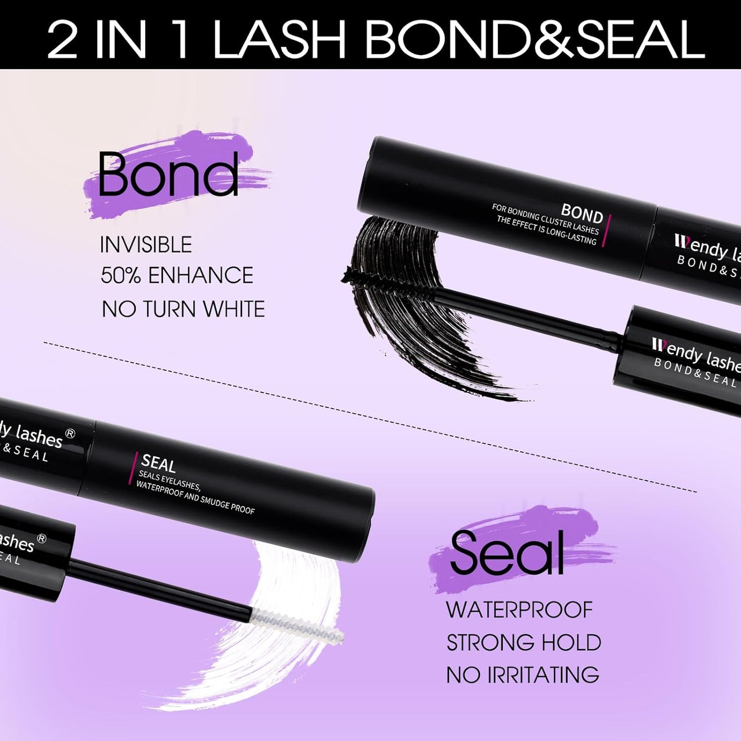 Lash Clusters Kit for Using at Home: Ultra-light, DIY, Natural, Fluffy, Wispy, Waterproof, Anime, Manga, Cat Eye, D Curl, 12-16mm, 80P+100P, Wendy, RT318