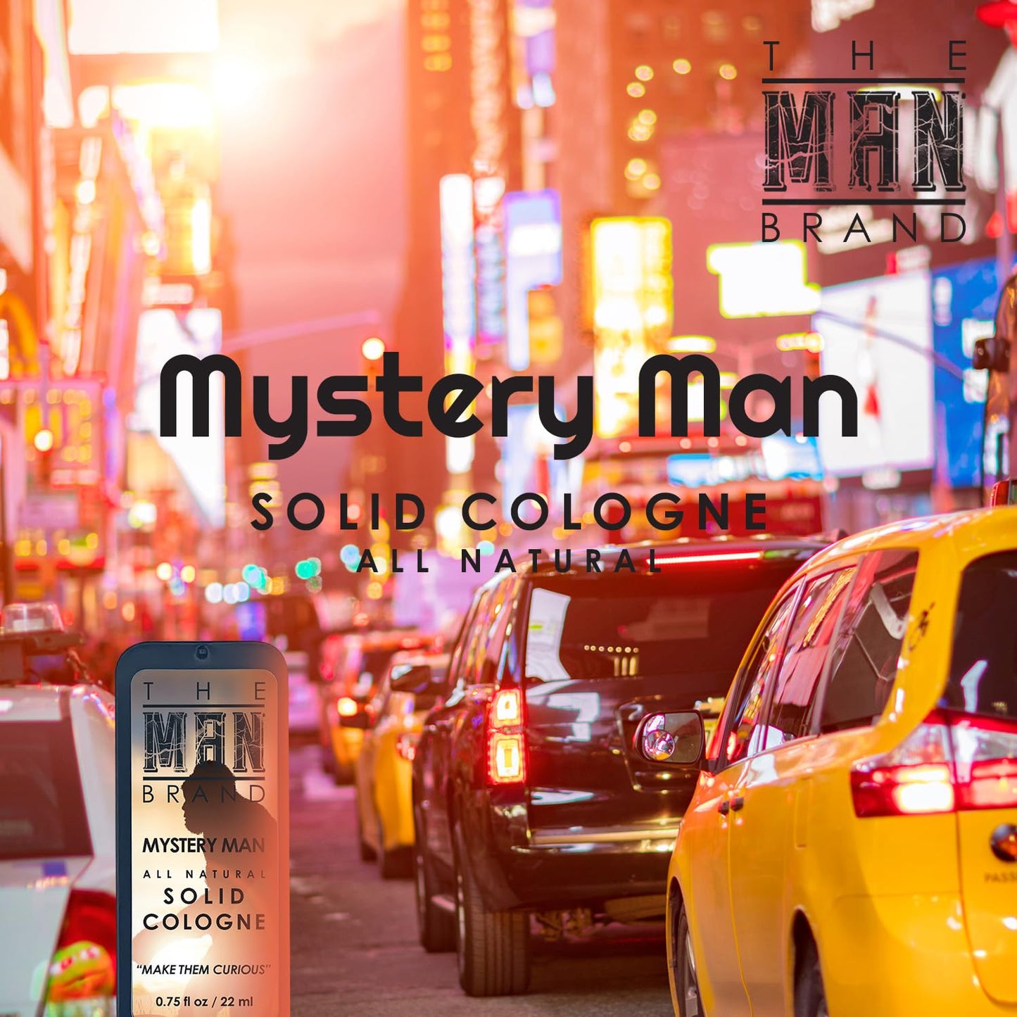 Solid Cologne (3/4 oz (Pack of 1), Mystery Man)