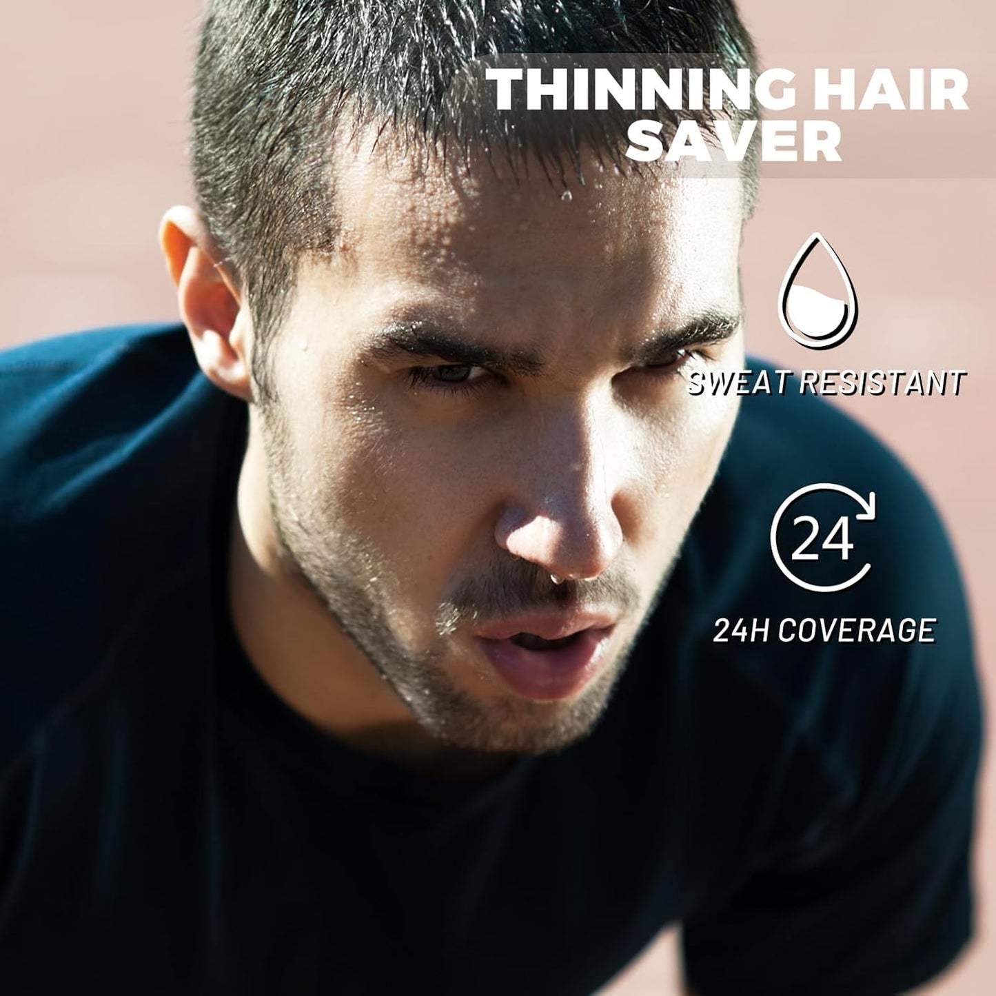 SOVONCARE Hair Fibers for Thinning Hair Auburn, Hair Building Fibers for Bald Spots Undetectable & Natural, Conceals Hair Loss Fill In Fine, Hair Powder Hair Thicker Instantly for Women & Men 28g