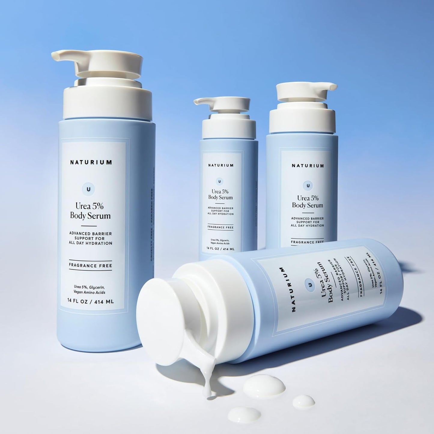 Naturium Urea 5% Body Serum, Lightweight, Hydrating Serum with Nourishing & Soothing Benefits for Barrier Support, Vegan & Cruelty-Free, 14 oz