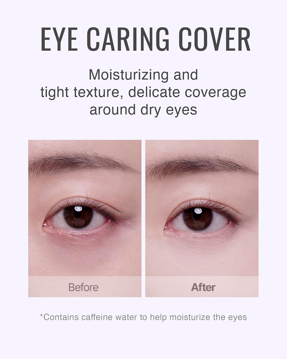 VDL Expert Color Under-Eye Primer (Purple, 0.19 oz) - Color-Correcting Concealer for Dark Circles, Uneven Skin Tone. Hydrating, Smooth. Korean Makeup.