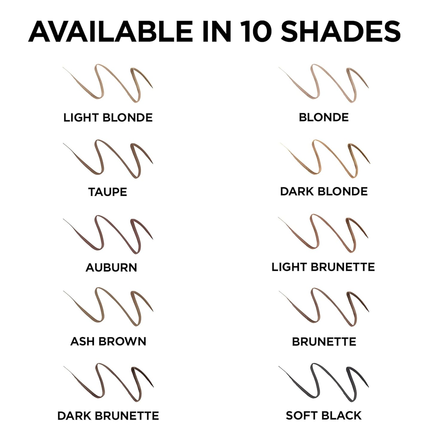 L'Oreal Paris Makeup Brow Stylist Definer Waterproof Eyebrow Pencil, Ultra-Fine Mechanical Pencil, Draws Tiny Brow Hairs and Fills in Sparse Areas and Gaps, Blonde, 0.003 Ounce (Pack of 2)