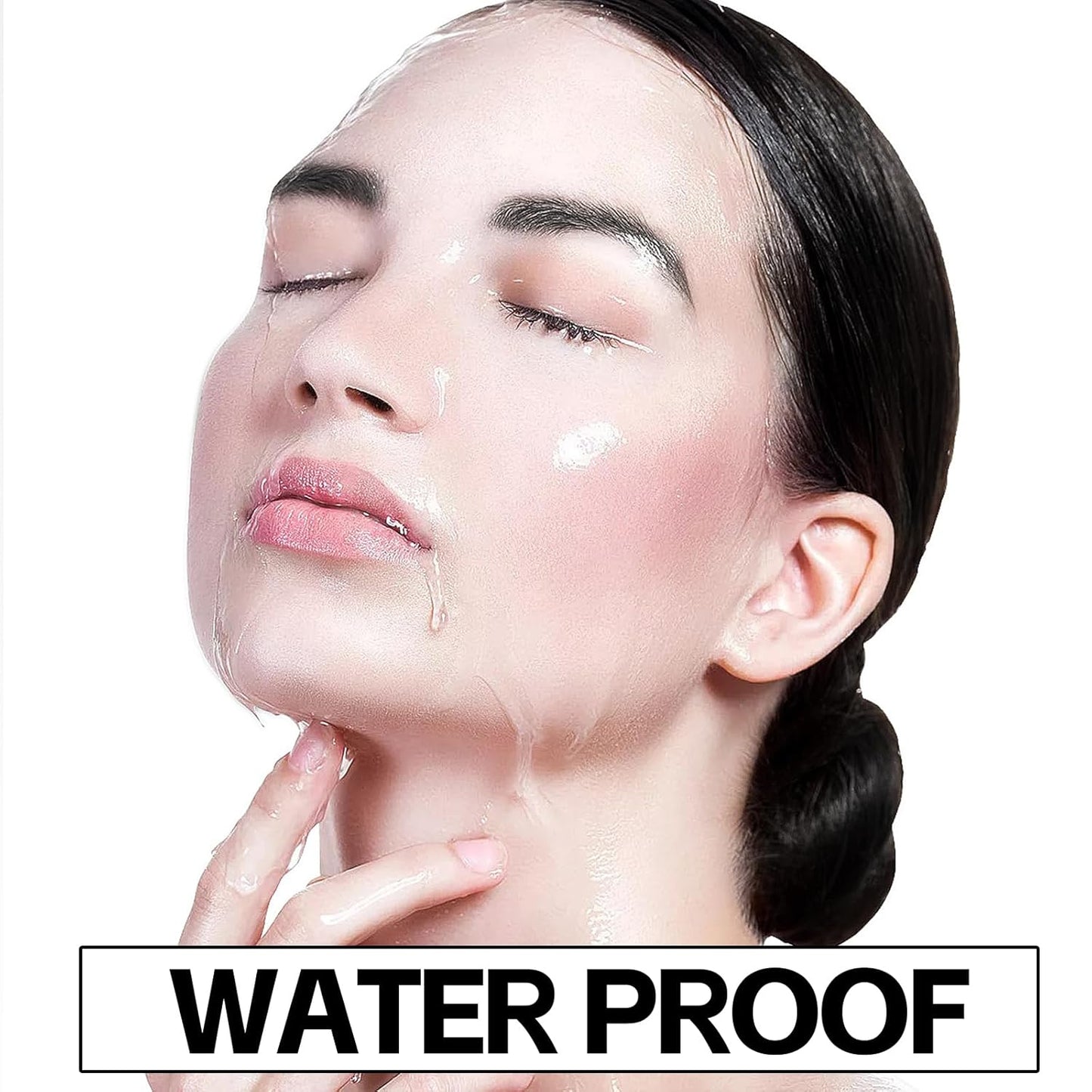 Boobeen 2pcs Brow Fection Eyebrow Pen,Liquid Microblading Eyebrow Pencils for Women,Angled Brush Waterproof Brow Pen for Hair-Like Strokes,Last All-Day,Beginner Friendly