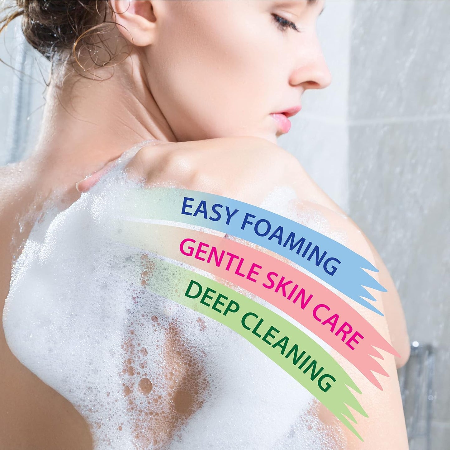 Dead Sea Collection Tea Tree Body Wash for Women and Men - with Pure Dead Sea Minerals and Tea Tree Oil - Cleanses and Moisturizes Skin - Pack of 2 (67.6 fl. oz)