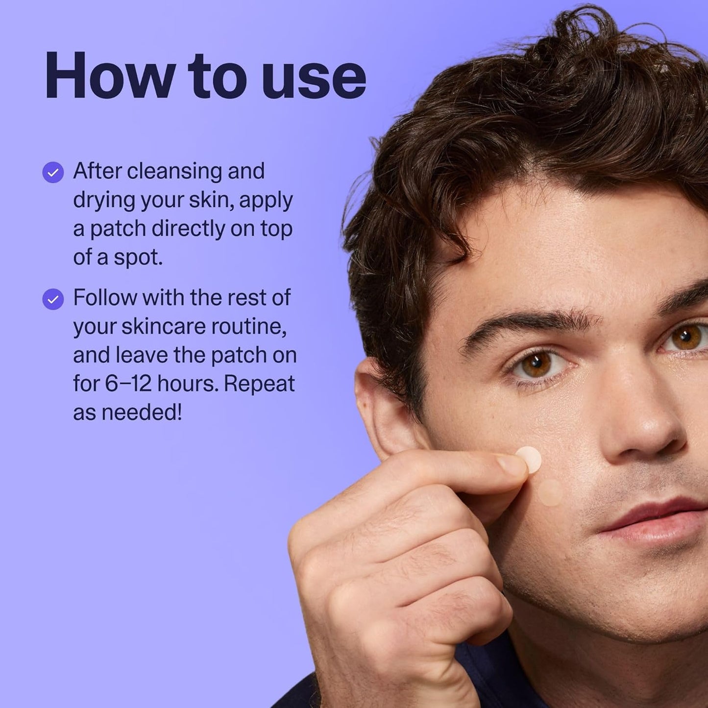 Curology Emergency Spot Pimple Patches for Face, Hydrocolloid Pimple Patches Fast-Acting, 40 Count