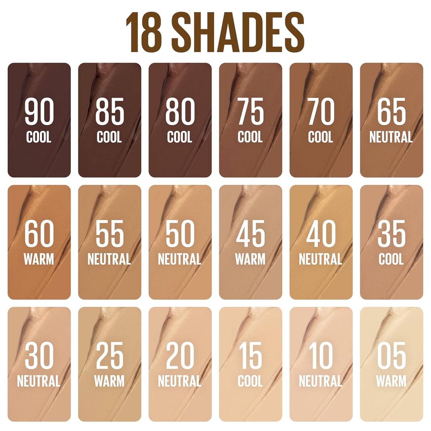 Maybelline Lifter Stix Multi-Use Face Stick - Contour, Bronzer, Concealer and Foundation Stick, All-In-One Creamy Face Makeup with Cranberry Seed Oil, 80, 1 Count