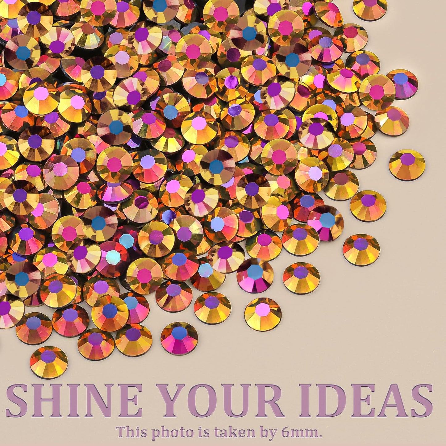 Resin Jelly Rhinestones for Crafting with B7000 Jewelry Glue, 2 Boxes Gold Rose AB Flatback Crystals with 3Pcs 10ml Glue, Bedazzling Non Hotfix Gems for DIY Tumblers Clothing Shoes Manicure