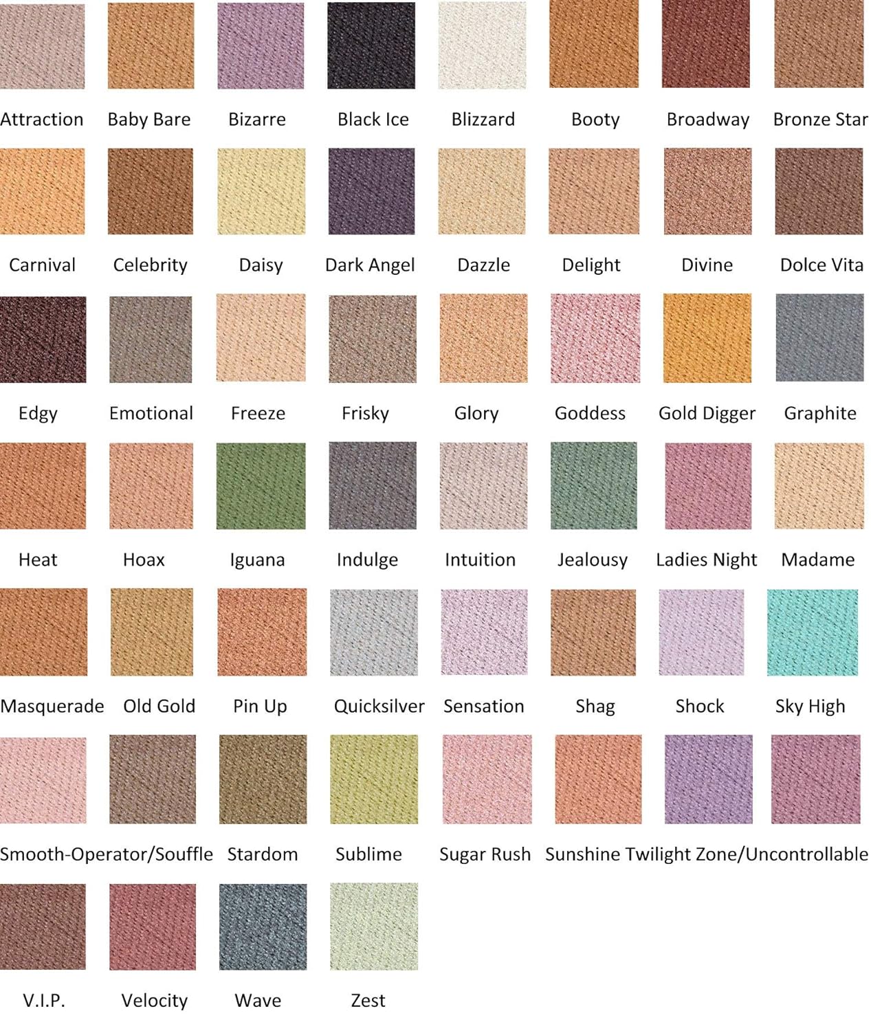 Jolie Frost Eye Shadow - Mid Size 3 g (Intuition)