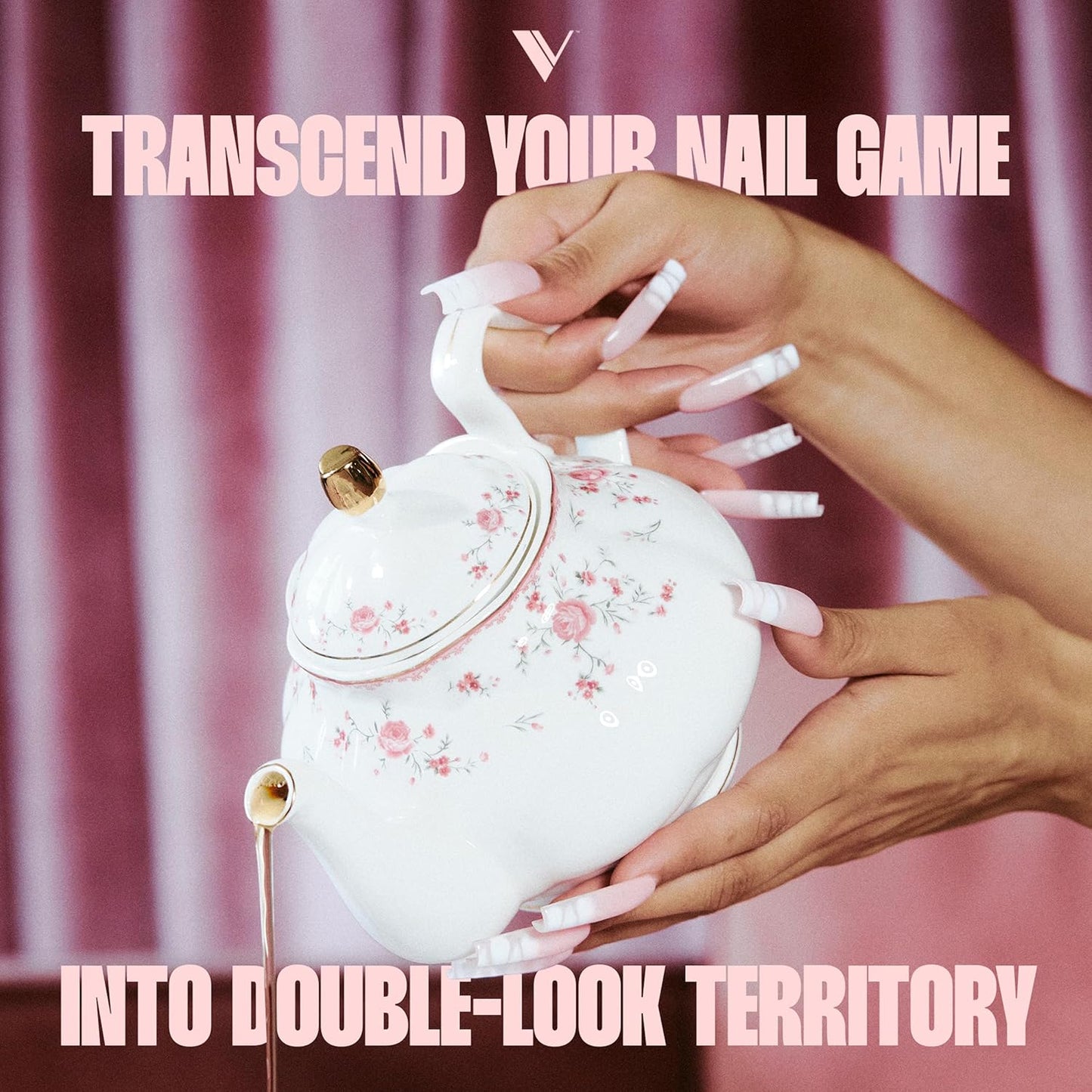 V Beauty Pure Gel Base Coat - Long-Lasting Base Gel Polish for Strong Adhesion, Chip-Free Wear & Smooth Application, Protects Natural Nails, Works with Any Nail Polish