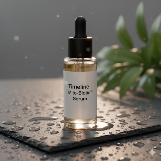 Timeline Mito-Biotic™ Travel Size Firming Serum — antioxidant and peptide complex for firm, hydrated, radiant skin at GlownovaBeauty.