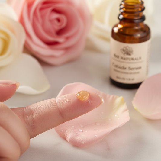 Bee Naturals Exfoliating Cuticle Serum — professional-grade cruelty-free nail care serum for deep hydration and gentle exfoliation.