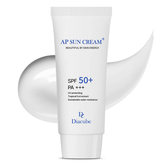 AP Fruity Waterproof Daily Sunscreen 2.03 Fl Oz SPF 50+ PA+++ | Strong UV Protection | Slightly Tone Up | Silky Semi-Matte Finish | Sweat-Resistant | Korean Skincare