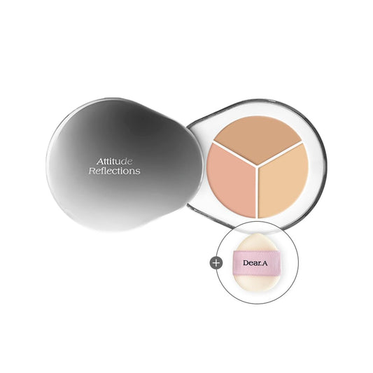 Dr.Althea Dear.A Perfect Cover Concealer Palette C01 - Vegan Fomula, Conceal, Cover, Correct, Contour, Highlight, Multi concealer balette, Finger puff included (C01)