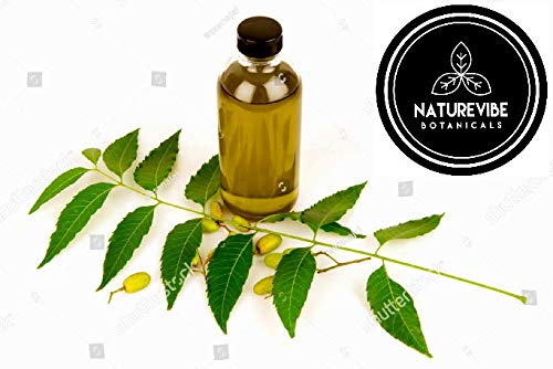 Naturevibe Botanicals Neem Oil 32 Ounces | 100% Pure and Natural | Great for Skin Care and Hair Care