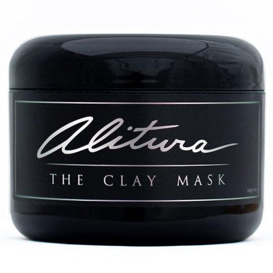 Alitura Clay Face Mask – Exfoliating, Hydrating & Anti-Aging Facial Mask with Vitamin C & Pearl Powder – Pore Cleansing Face Mask for Acne, Blackheads & Glowing Skin – 7.1 oz