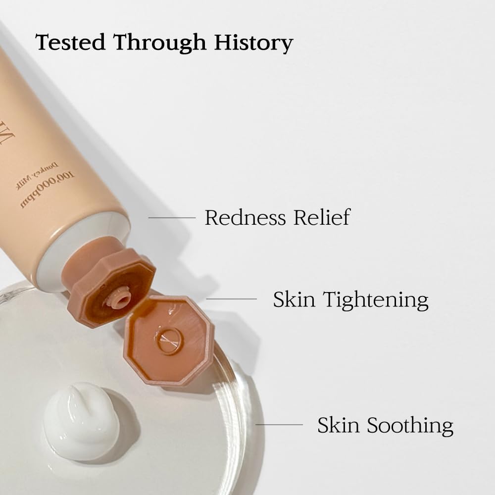 Nuborn Cell Donkey Milk Collagen Cream | Instant glow with 10% Donkey Milk | Type 1 Collagen for Visibly Smooth and Dewy Skin | All Skin Types 65ml