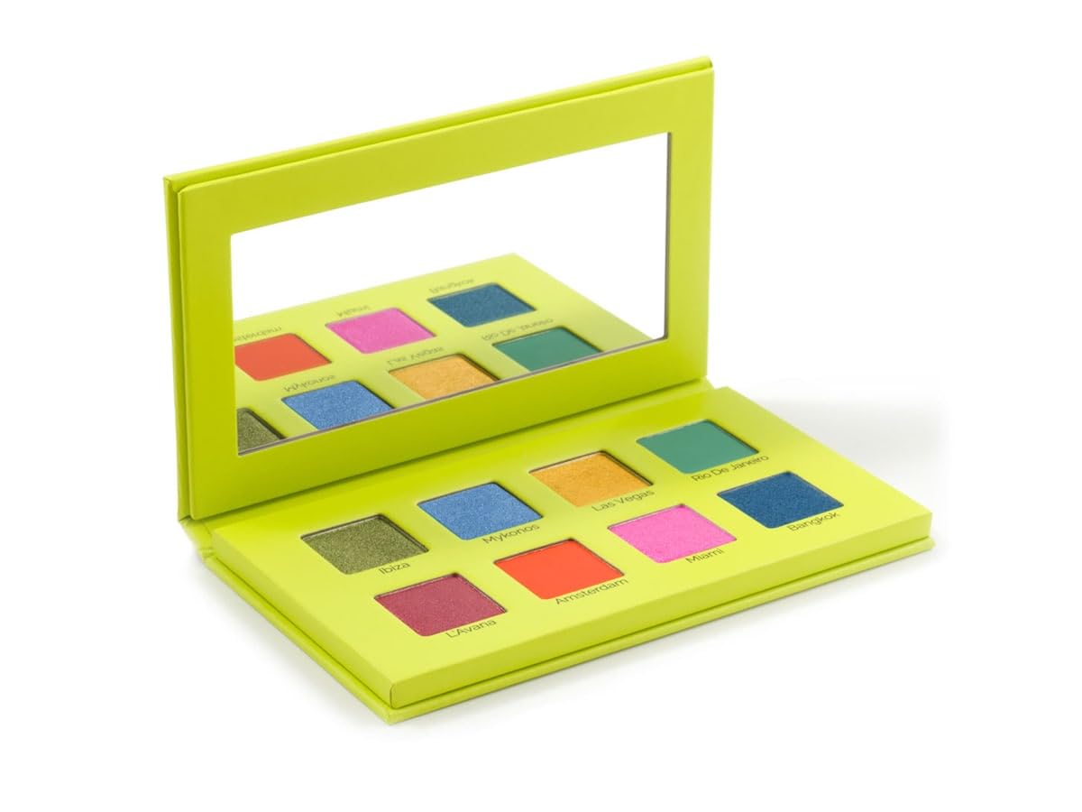 Iconic Madness Eyeshadow Palette 8 Color Shimmer and Matte Makeup Palette YouTube Influencer