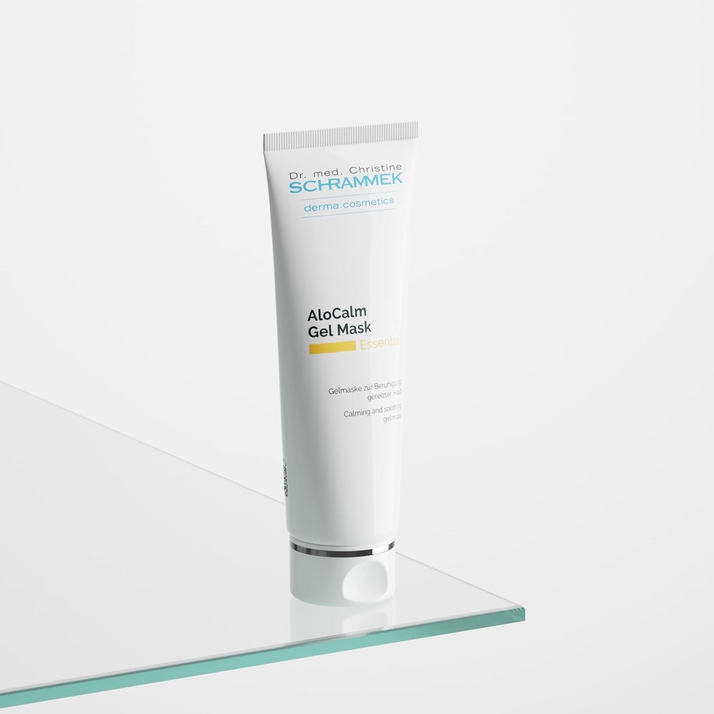 Schrammek Dr AloCalm Gel Mask (2.5 fl oz) – Intensive Skincare with Aloe Vera & Hyaluronic Acid - Hydrates Skin - All Skin Types - Post-Sun Care