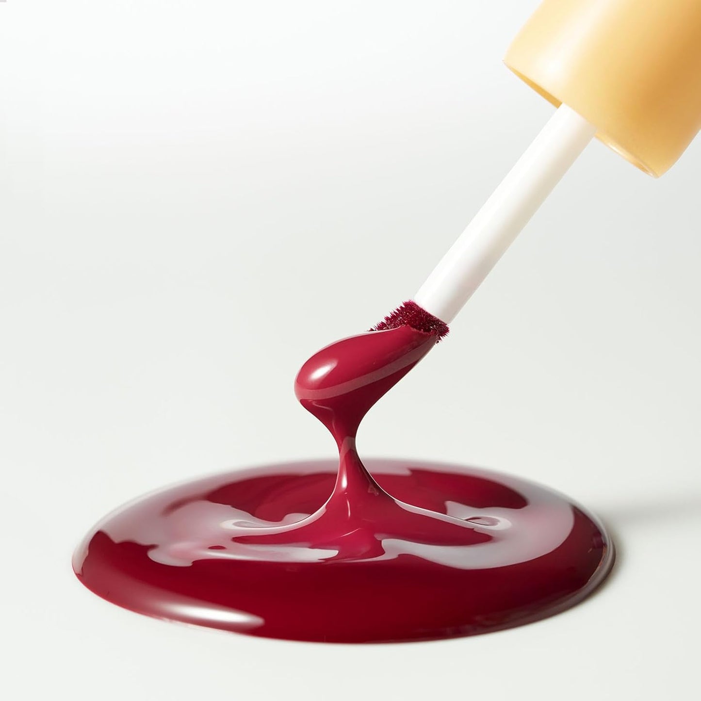 Laka Fruity Glam Lip Tint Mini, Glowing Lip Stain with Wide Color Spectrum, Hydrating & Lightweight Texture, Long-Lasting Bold Stain, Non-Sticky, Vegan, K-Beauty (#123 Unsweet Berry)