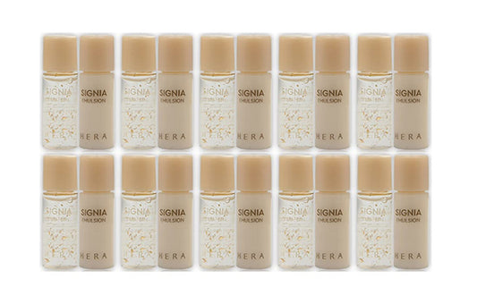[Hera] Signia Water (5ml X 10pcs) & Signia Emulsion (5ml X 10pcs) Sample Trial Kit