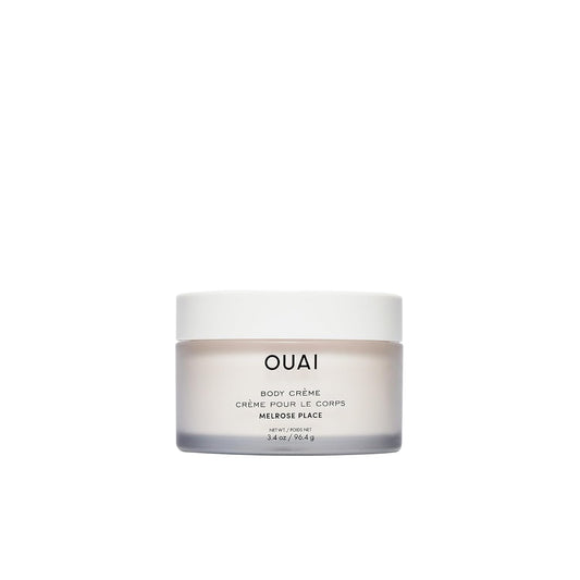 OUAI Body Cream Travel Size, Melrose Place - Hydrating Whipped Body Cream with Cupuaçu Butter, Coconut Oil & Squalane - Softens Skin and Delivers Healthy-Looking Glow - Sulfate Free Skin Care (3.4 Oz)