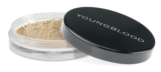 Youngblood Clean Luxury Cosmetics Natural Loose Mineral Foundation, Barely Beige | Loose Face Powder Foundation Mineral Illuminating Full Coverage Oil Control Matte Lasting | Vegan, Cruelty Free