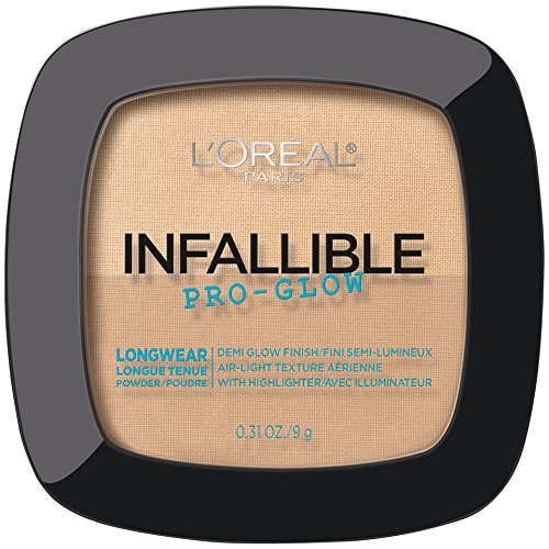 L'Oréal Paris Infallible Pro Glow Pressed Powder, Creamy Natural, 0.31 oz.