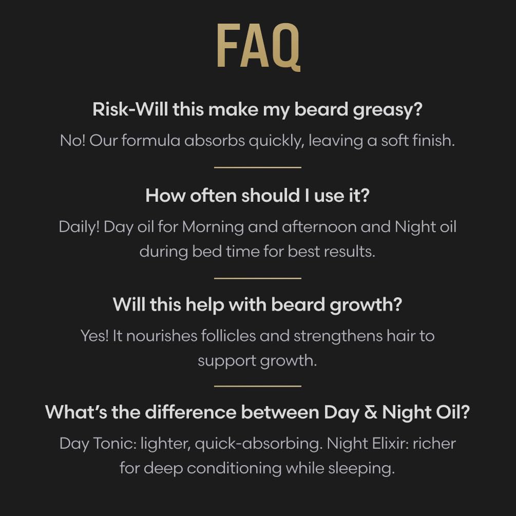 The Beard Struggle Night Liquid Elixir Beard Oil - Platinum Collection - Surtr's Fury (1 Fl oz) - Beard Oil for Men - Natural Blend for Softens, Moisturizing, & Healthier Beard Growth