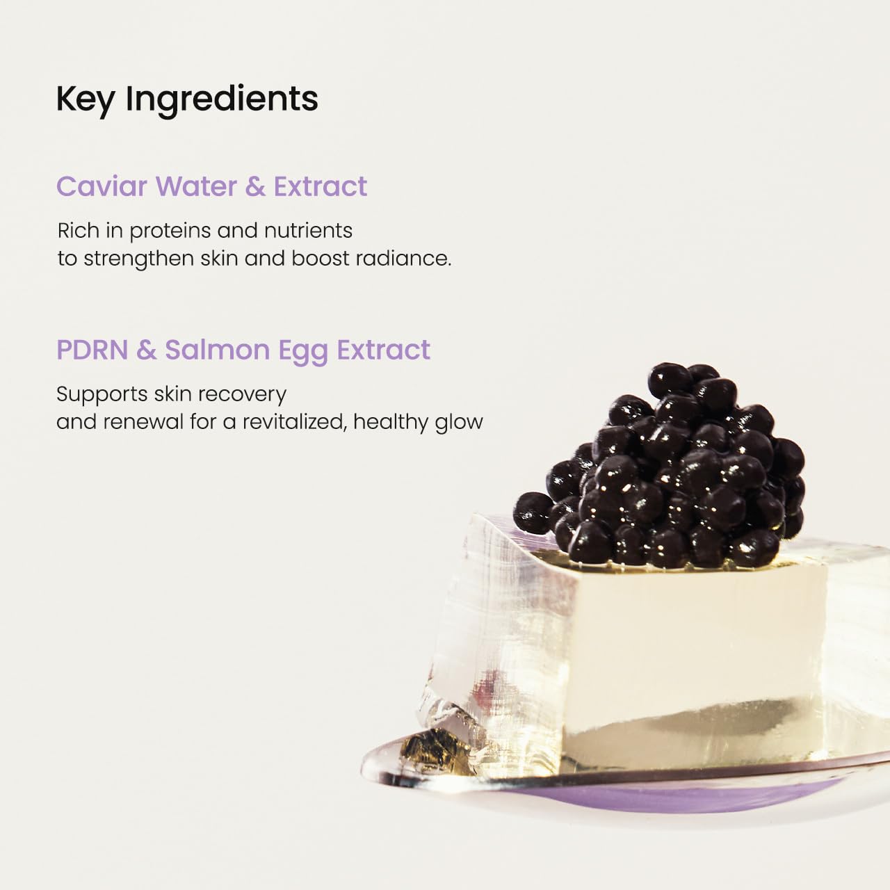 BIODANCE Rejuvenating Caviar PDRN Real Deep Mask, Overnight Hydrogel Mask, Skin Firming & Radiance Boost, Enhancing Recovery for All Skin Types, Korean Skincare | 1.19oz(34g) x 4ea