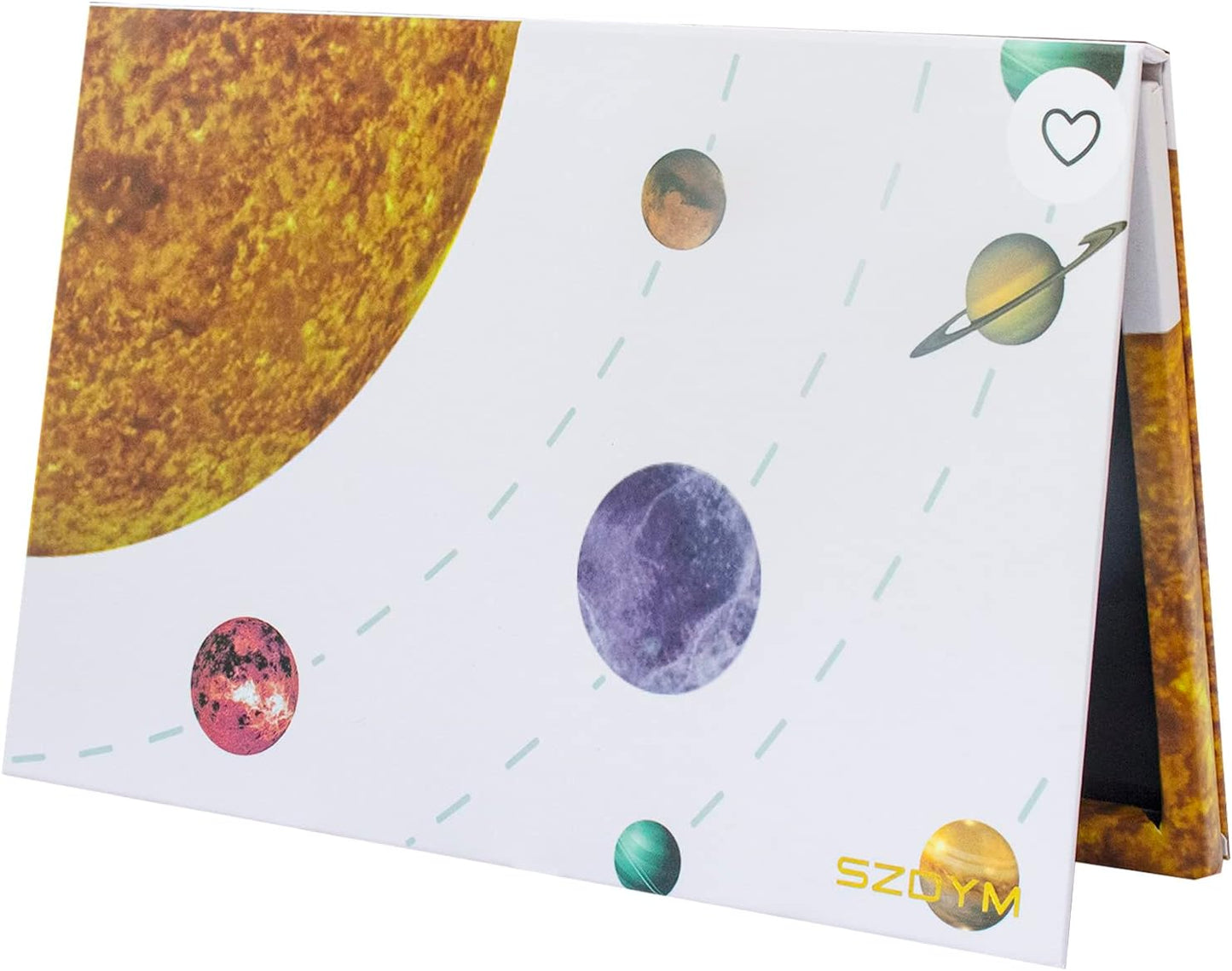 Empty magnetic palette with Mirror,Like a Book Fashionable and beautiful empty magnetic palette Makeup Magnetic Palette