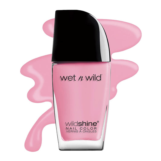 wet n wild Wild Shine Nail Color, High-Shine Finish – Tickled Pink