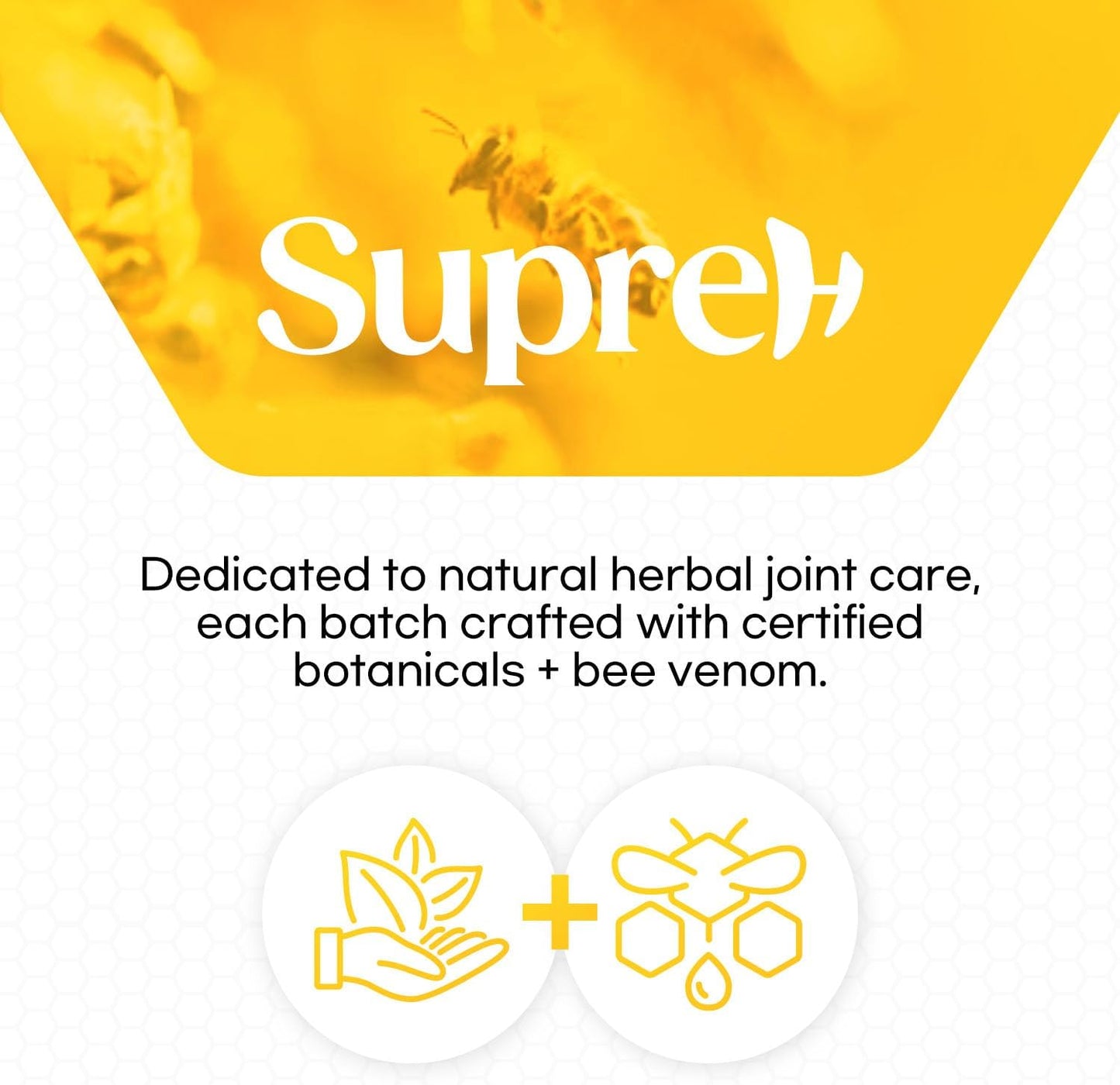 Bee Venom Cream for Arthritis: Arthritis Care Cream with Bee Venom Arnica Boswellia for Joint Muscle Back and Neck Pain