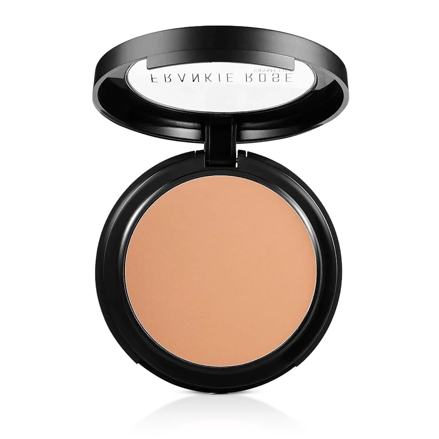Frankie Rose Cosmetics Powder Foundation – Full Coverage Face Powder For Pores & Imperfections, Evens Out Skin Tone & Shine-Control | 58 Grams (Honey)