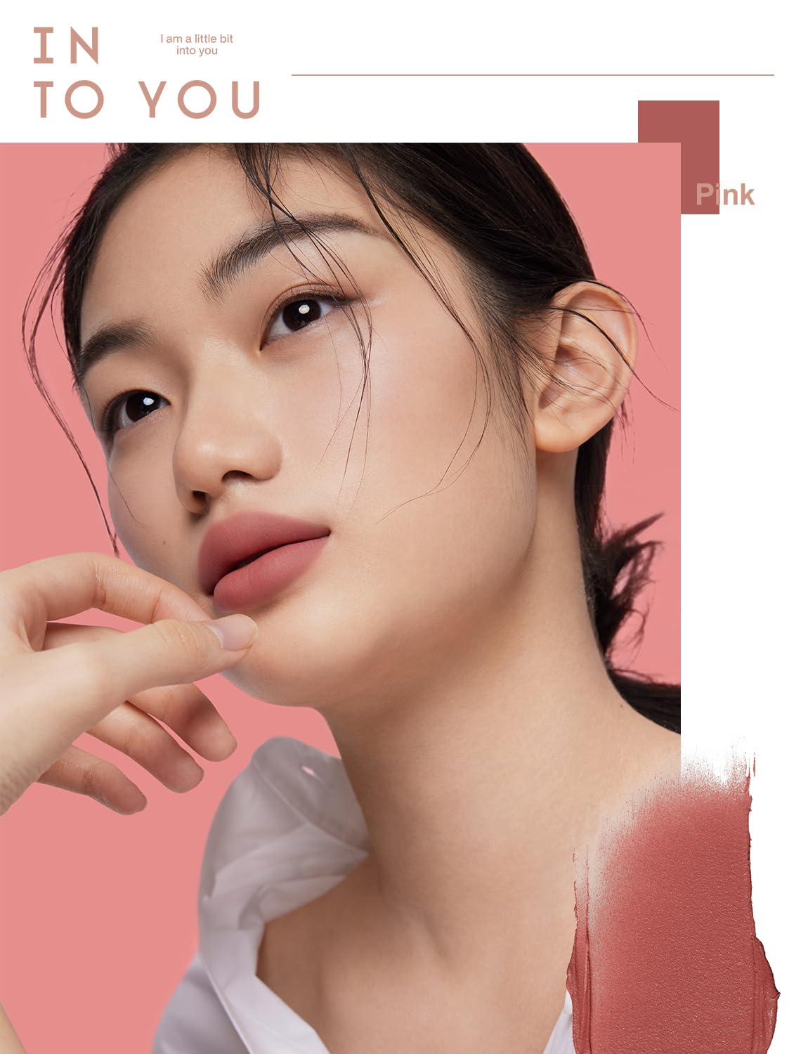 INTO YOU Matte Lipstick Velvet Lip Stain Lip Mud Long Lasting Waterproof Lip Stain Lip Gloss Makeup Moisturizing Lipstick for Women(L-Pk01)