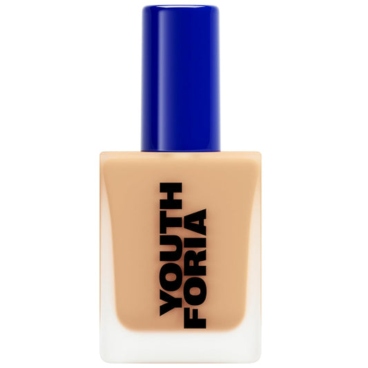 Youthforia Date Night Skin Tint Serum Foundation, Light-Medium Coverage, Hydrating Formula, Vegan & Cruelty-Free, 245 Light to Light Medium - Neutral