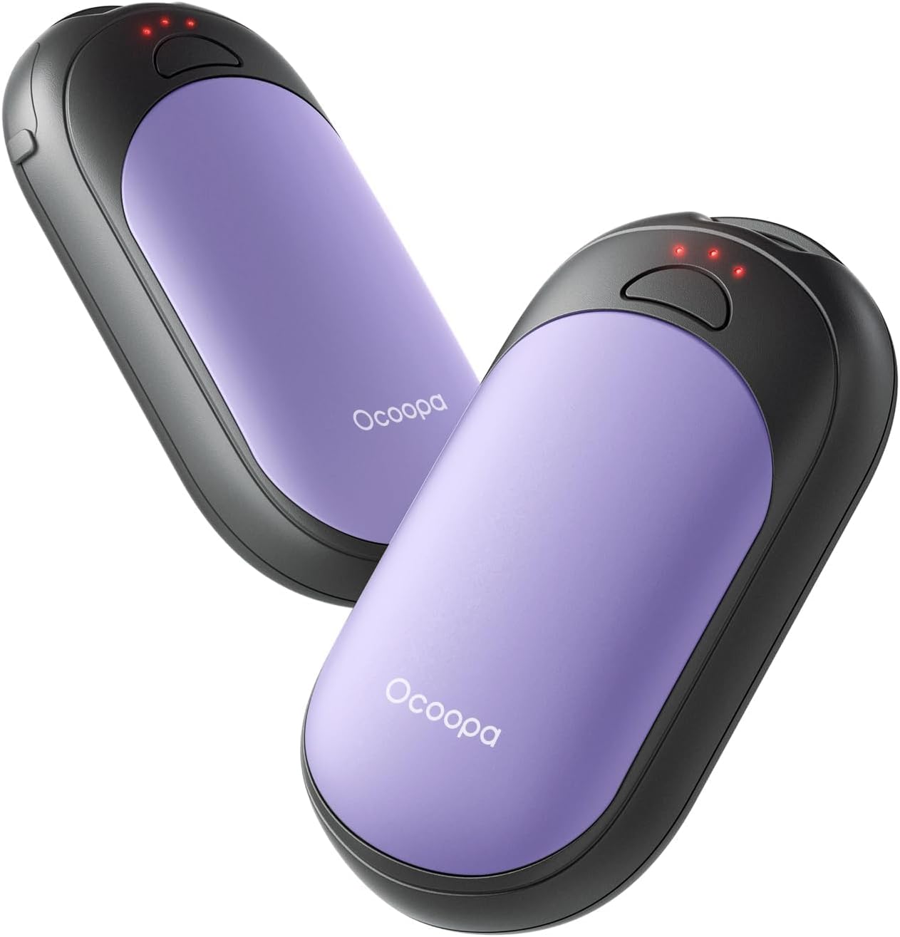 OCOOPA Magnetic Hand Warmers Rechargeable 2 Pack, AI Electric Handwarmers, Fast Heating, 3-Settings, UL Certified, Portable Heater, Gloves Fitting, Travel Essentials, Gifts Women Men, UT3 Lite