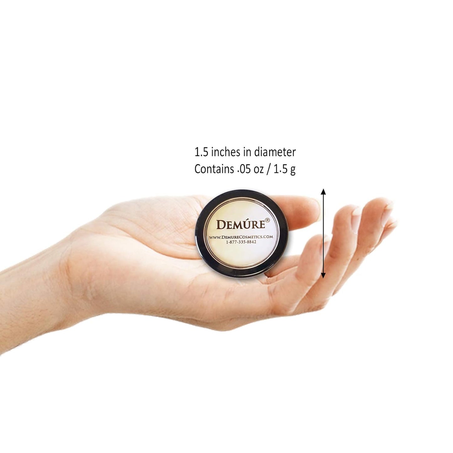 Demure Mineral Make Up Eye Shadow (Castle Rock), Matte Eyeshadow, Loose Powder, Eye Makeup, Professional Makeup