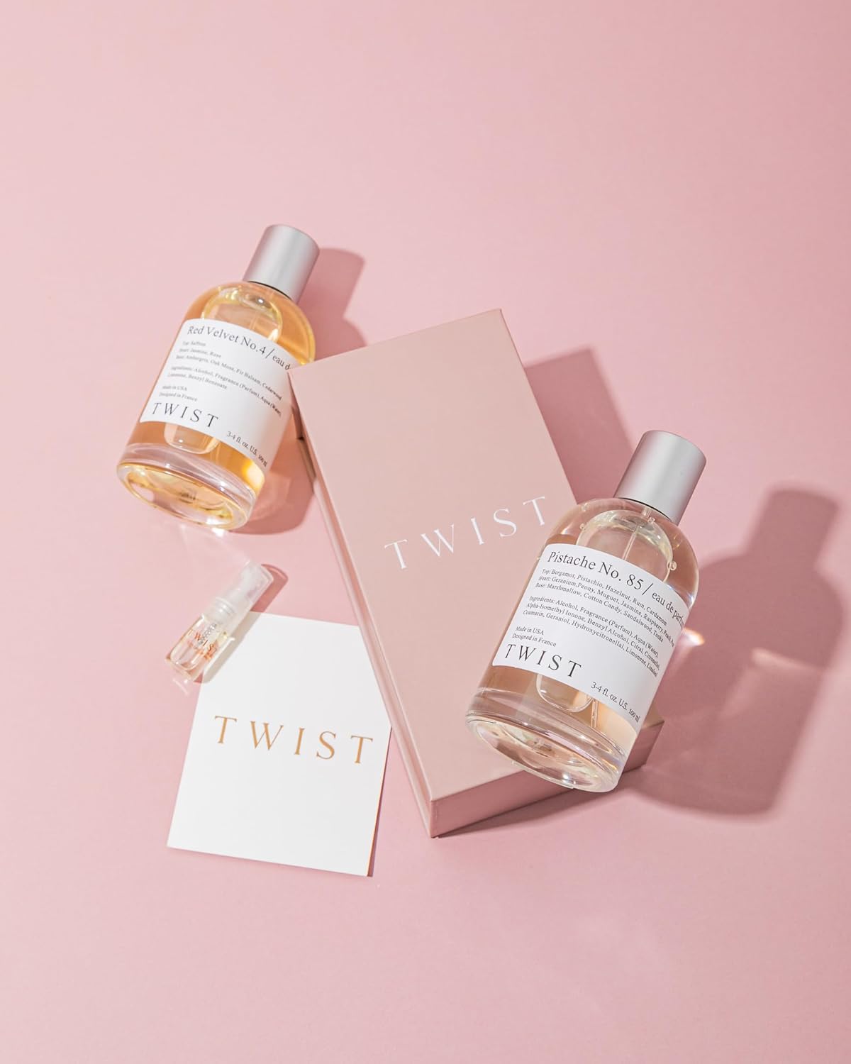 Twist Noor No. 105 - Eau De Parfum Inspired by J. M. Pomegranate Noir Cologne, Long-Lasting Perfume For Women & Men, Paraben Free, Vegan, Clean Ingredients, Unisex - 100 ml | 3.4 fl. oz.