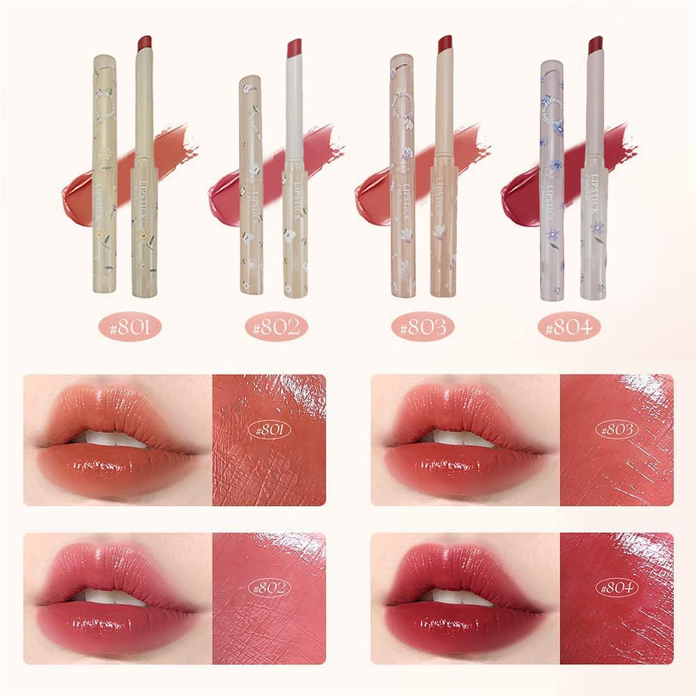 Makeup Kit for Women 8 Pieces Makeup Sets, 4 Color Lipsticks& Eyeshadow, Eyebrow Pencil, Concealer, Blush Palette 8Pcs Gift Box Makeup Bundle Value Set