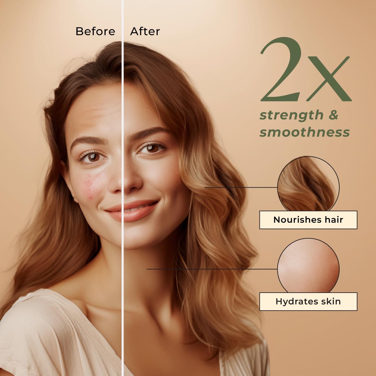 Gya Labs Organic Argan Oil for Hair - 100% Pure Natural Cold-Pressed Moroccan Argan Carrier Oil for Skin, Face, Nail, Lotions, Soaps & Conditioners (3.4 Fl Oz) - Soothing & Moisturizing