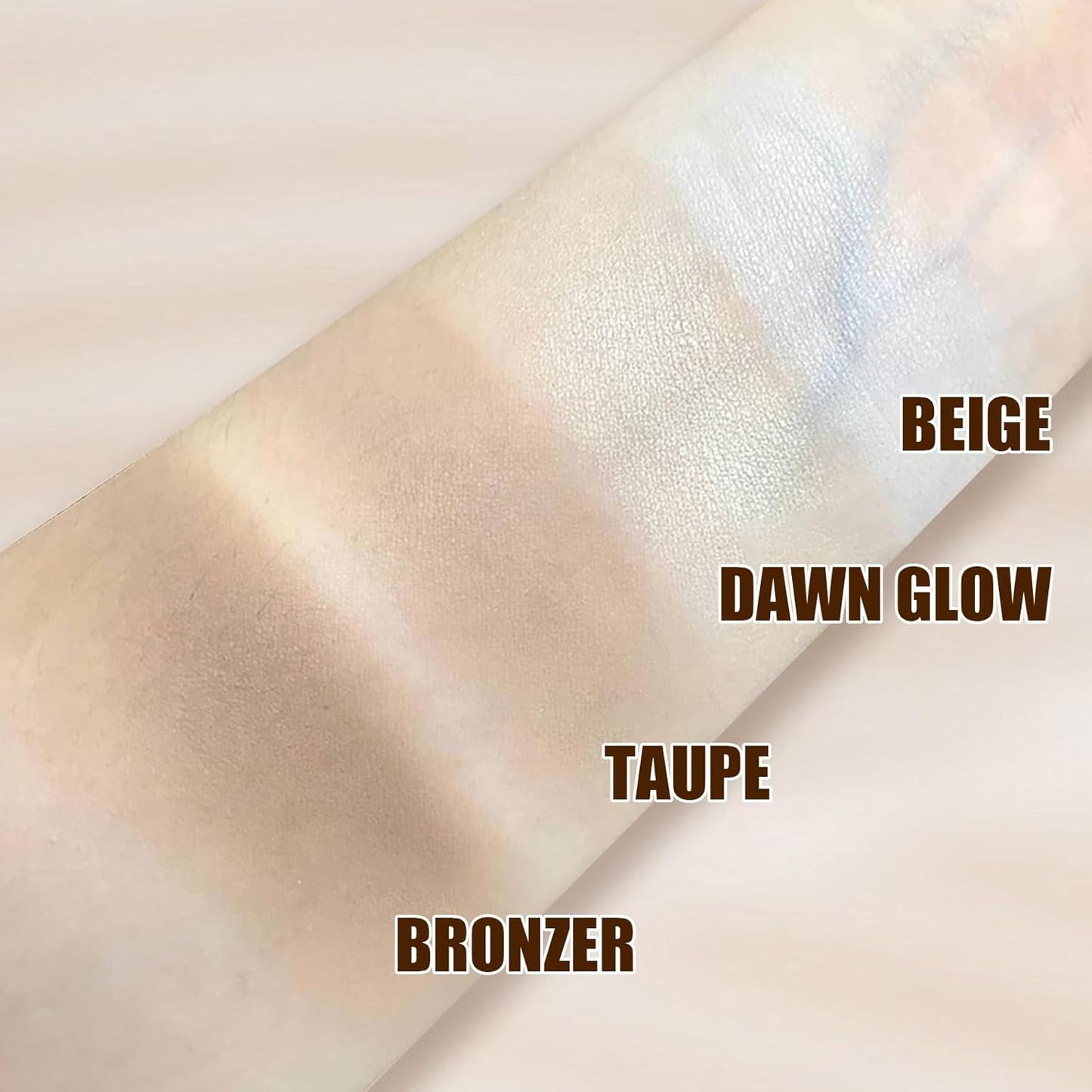 Brown Face Contour Palette,Stereo for Face Retouching, Eye Shadow Matte Highlighting Shadow Finish Palette, Natural，Low Saturation Makeup Contour Face Palette