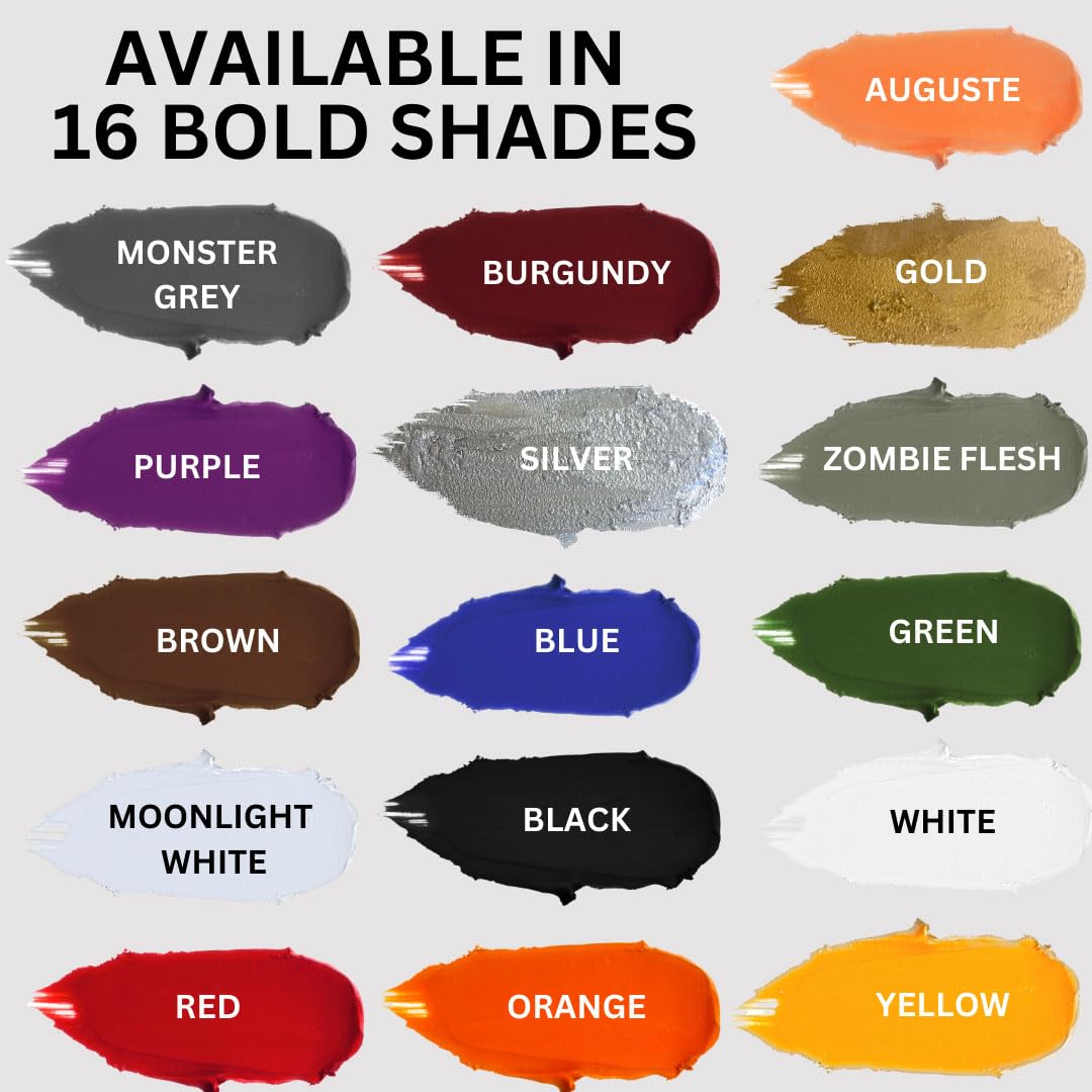 Mehron Makeup Color Cups (.5 oz) (Silver)